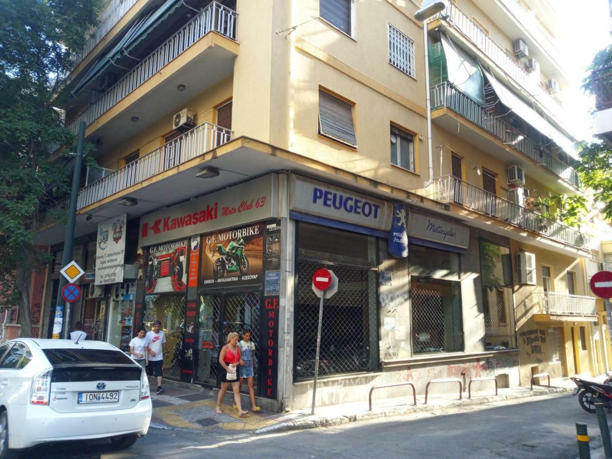 New Apartment With A Separate Entrance Near The Subway. アテネ エクステリア 写真